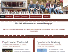 Tablet Screenshot of hs.scheiblingkirchen.at